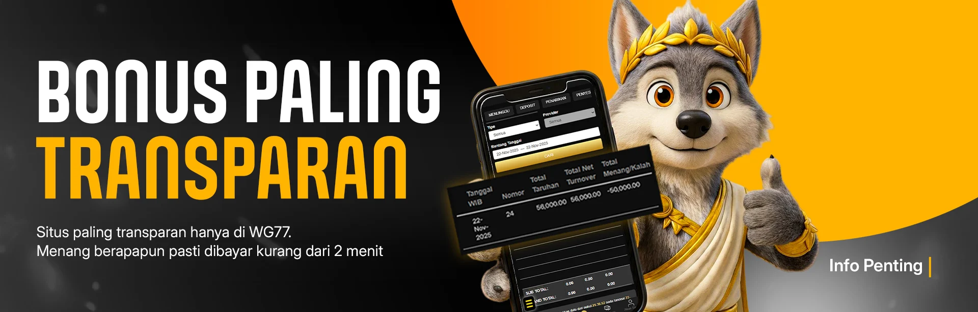 BONUS PASTI TANPA SUNAT