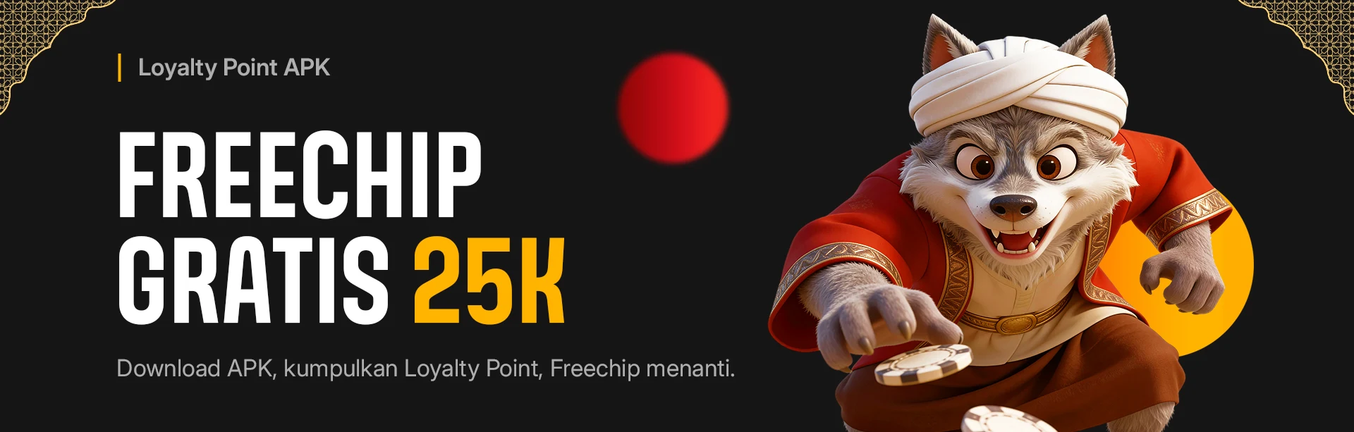 FREECHIP 25K LOYALTY POINT