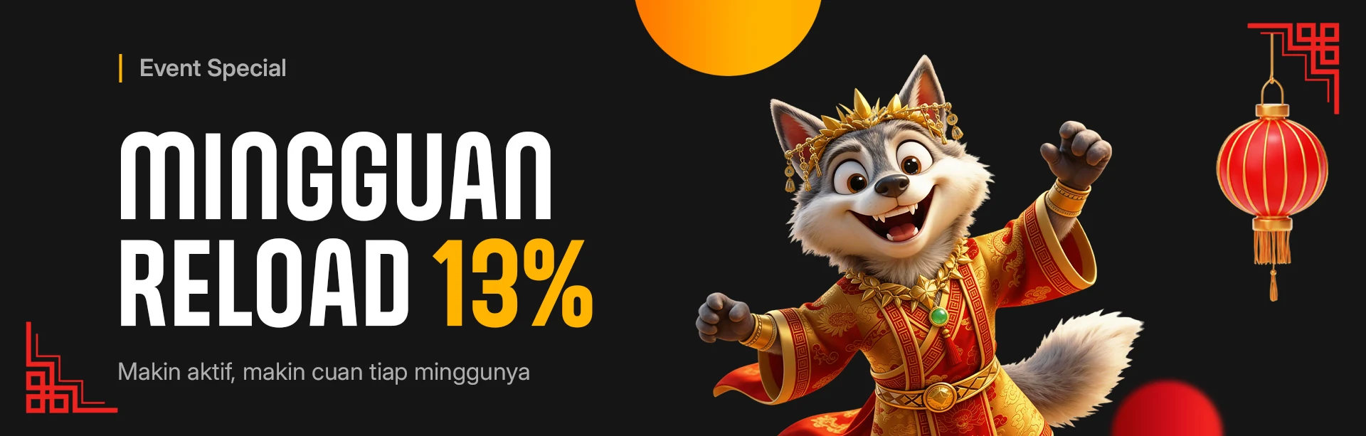 BONUS RELOAD MINGGUAN