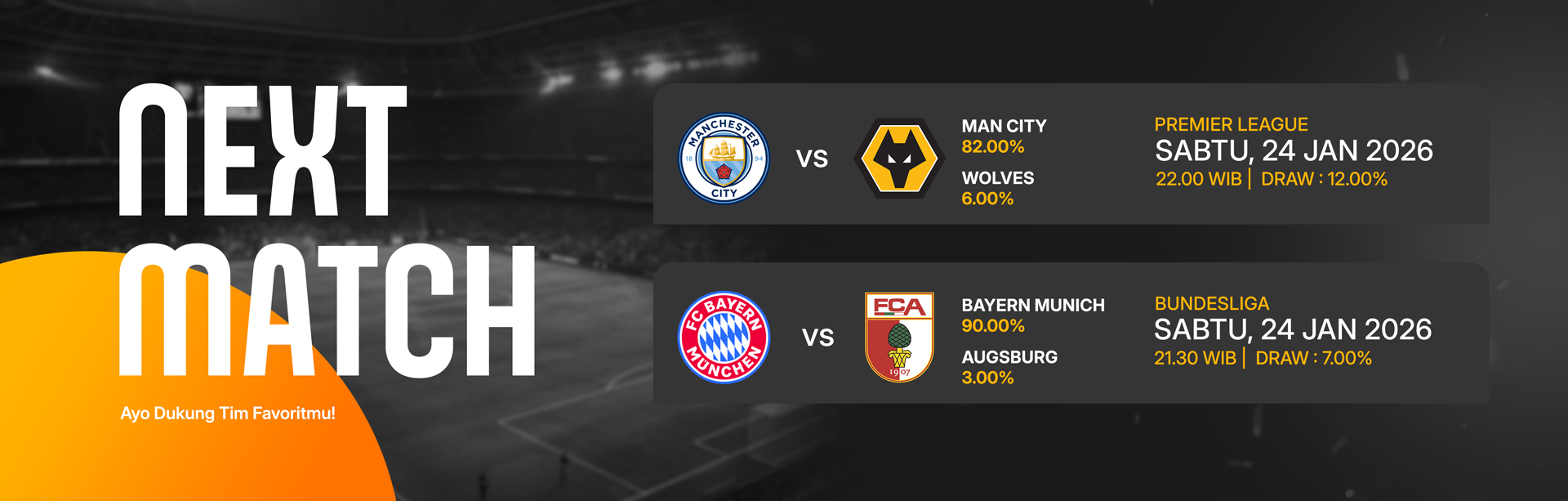 JADWAL BOLA 24 JANUARI 2026