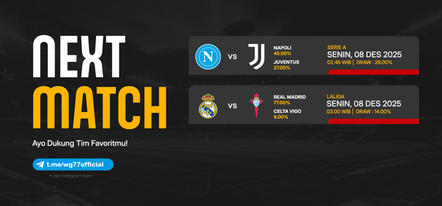 JADWAL BOLA 08 DESEMBER 2025