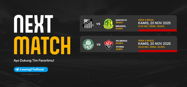 JADWAL BOLA 20 NOVEMBER 2025