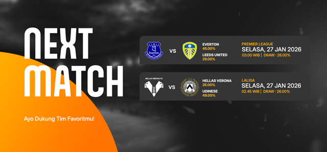 JADWAL BOLA 27 JANUARI 2026