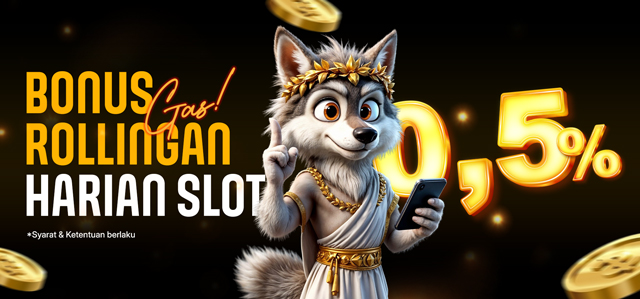 ROLLINGAN SLOT HARIAN 0.5%