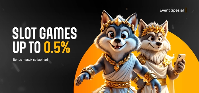 ROLLINGAN SLOT HARIAN 0.5%