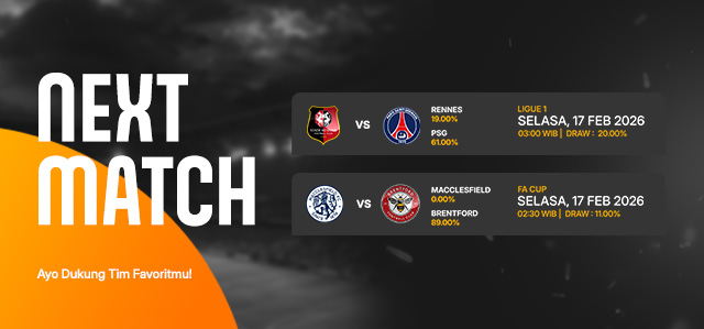 JADWAL BOLA 17 FEBRUARI 2026