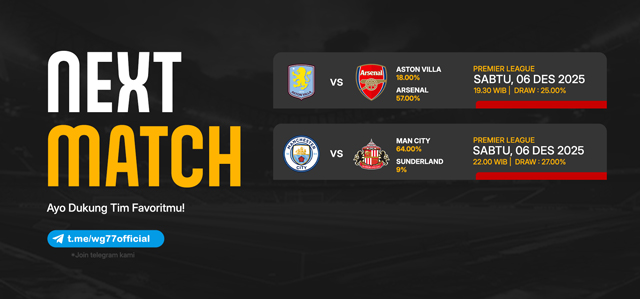 JADWAL BOLA 06 DESEMBER 2025