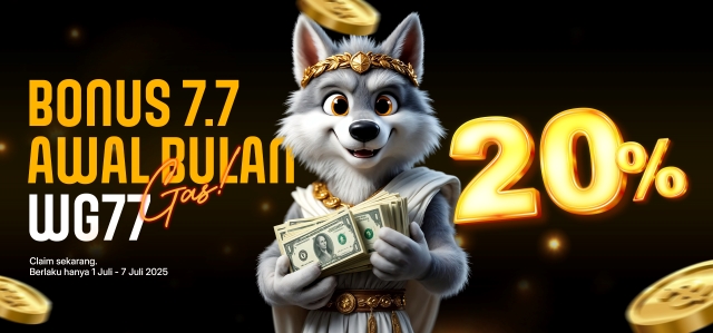BONUS 7.7 AWAL BULAN