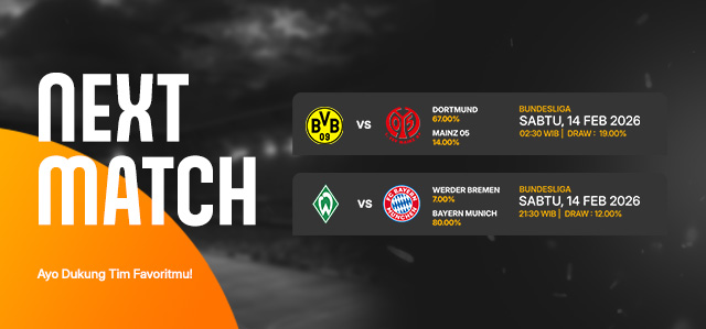 JADWAL BOLA 14 FEBRUARI 2026