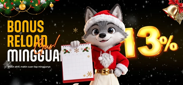 BONUS RELOAD MINGGUAN
