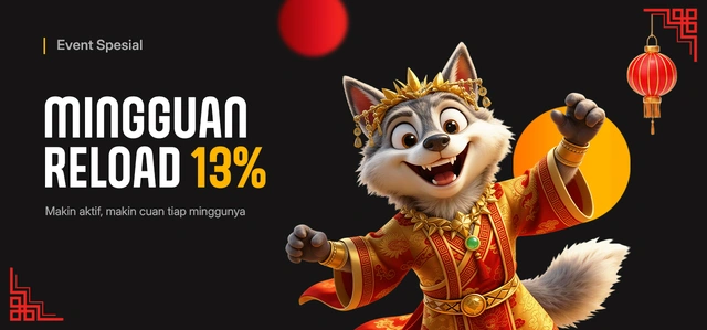 BONUS RELOAD MINGGUAN