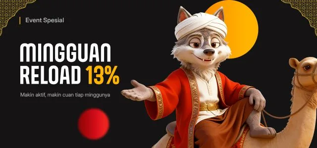 BONUS RELOAD MINGGUAN