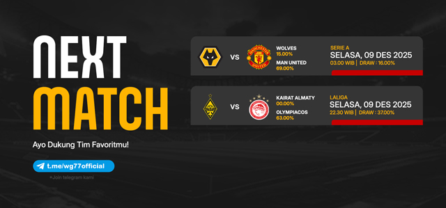 JADWAL BOLA 09 DESEMBER 2025