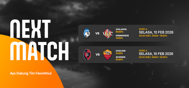 JADWAL BOLA 10 FEBRUARI 2026