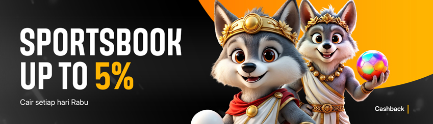 CASHBACK SPORT MINGGUAN 5%