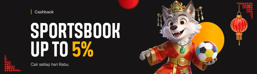 CASHBACK SPORT MINGGUAN 5%