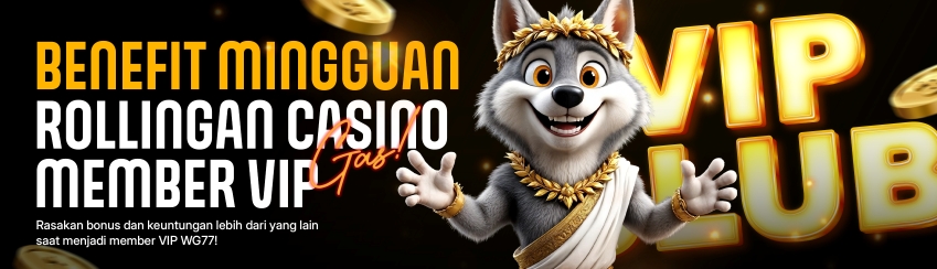 ROLLINGAN CASINO MINGGUAN MEMBER VIP