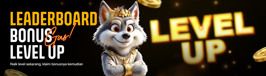 BONUS LEVEL UP DI LEADERBOARD !