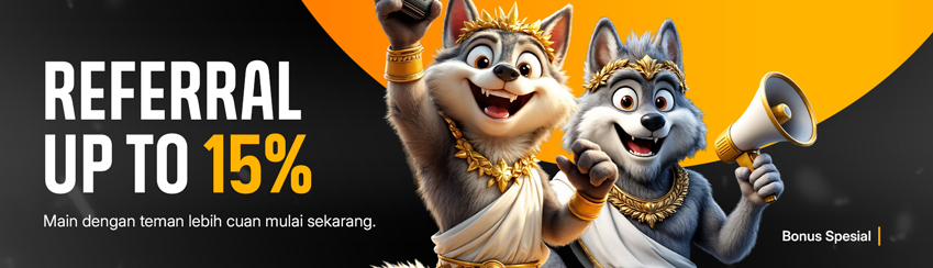 EXTRA CUAN BONUS REFERRAL UP TO 15%