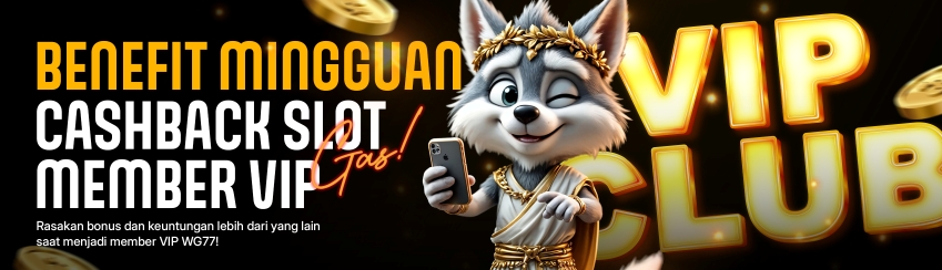 CASHBACK SLOT MINGGUAN MEMBER VIP