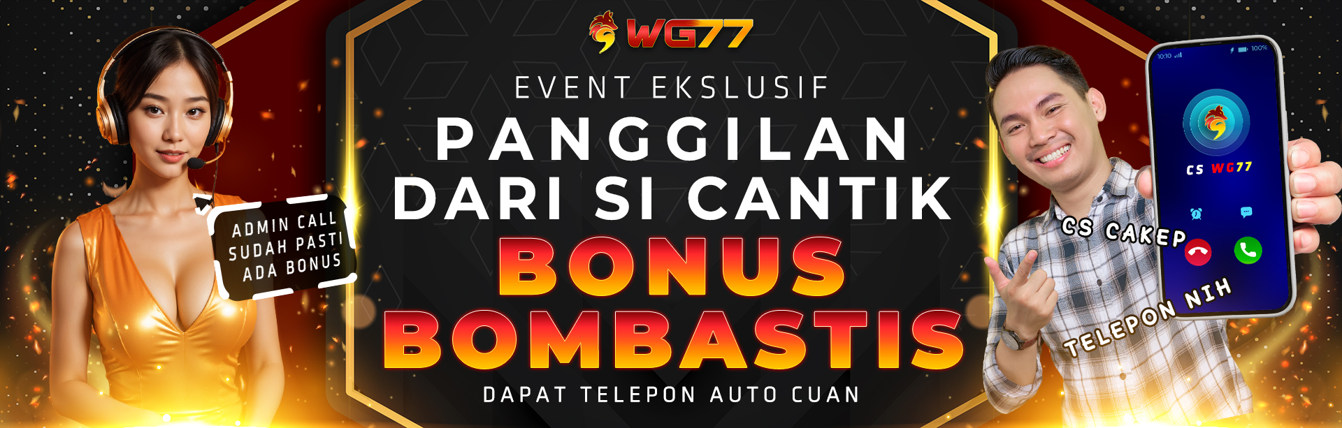 Kring Kring Panggilan Si Cantik Bonus Bombastis