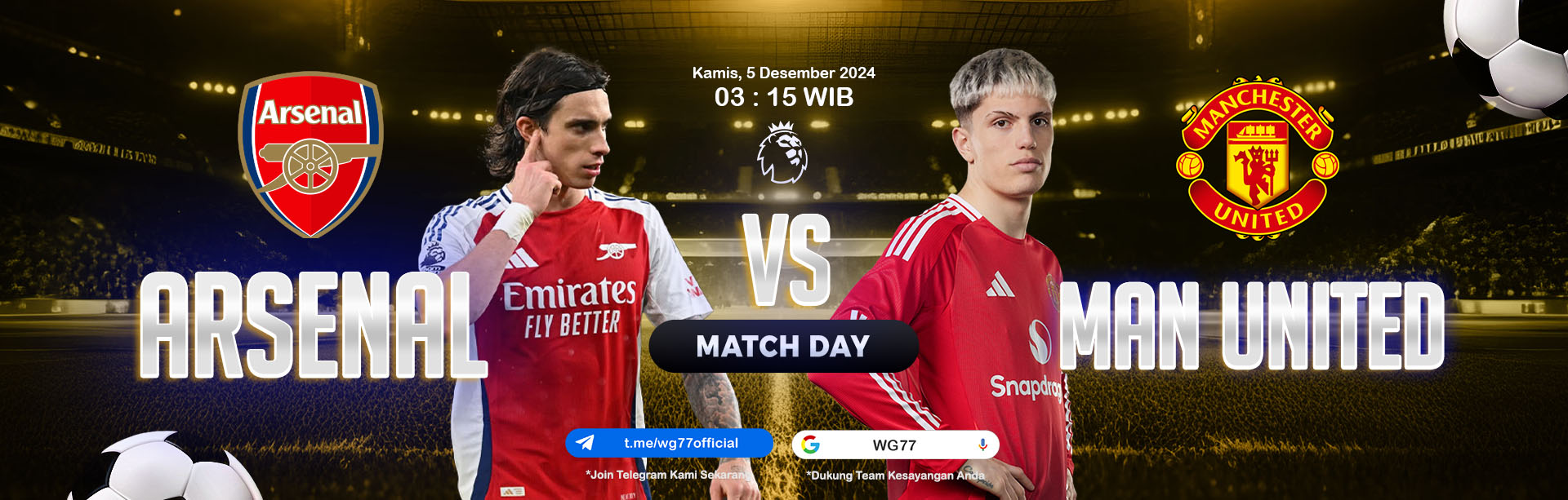 Arsena vs Manchester United